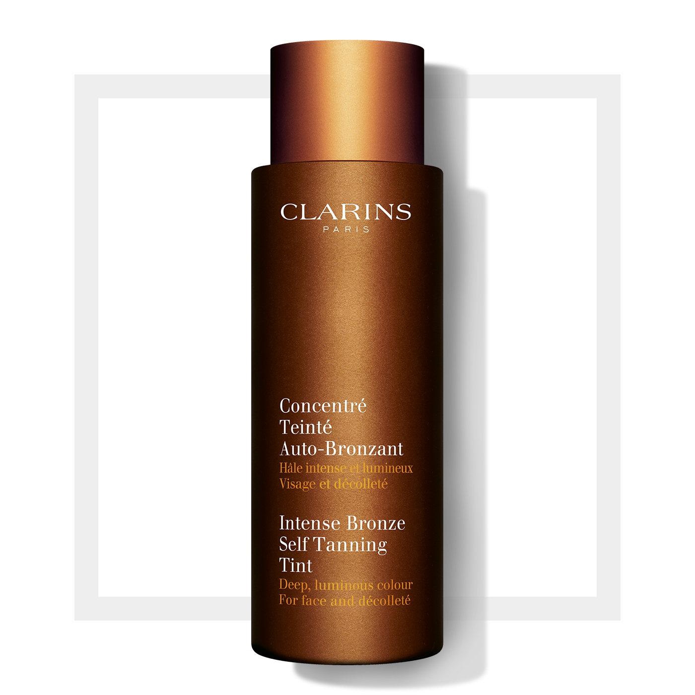 Concentré Teinté Auto Bronzant Intense soin hydratant