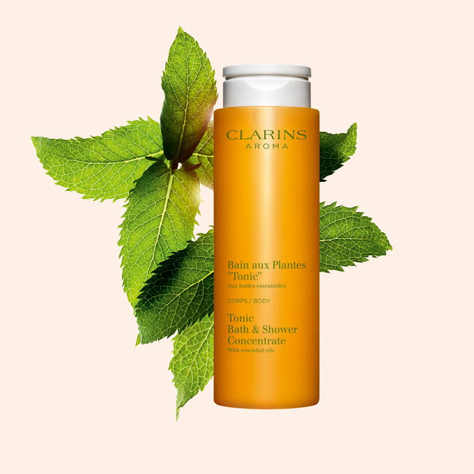 Gel Douche aux Huiles Essentielles - Bain aux Plantes "Tonic"