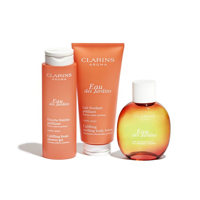 Douche fraîche pétillante - Eau des Jardins