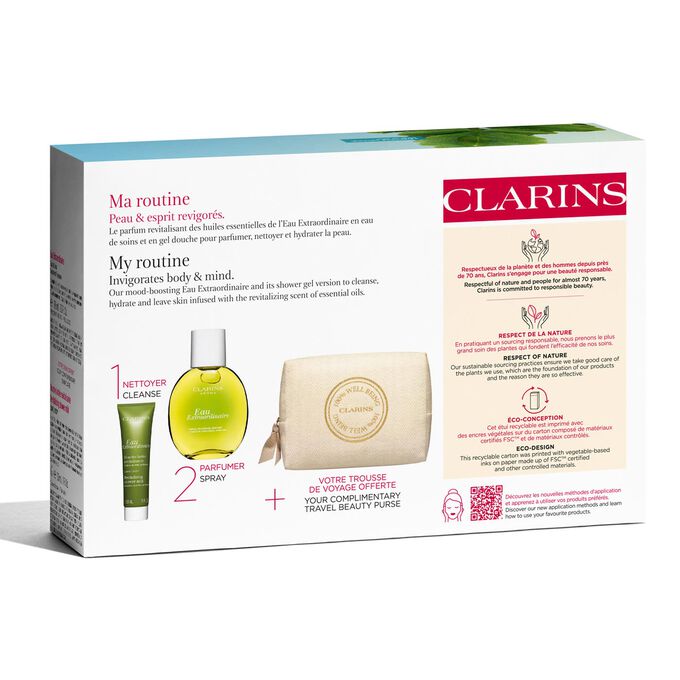 Coffret Eau Extraordinaire 100ml et une Douche revitalisante 30ml