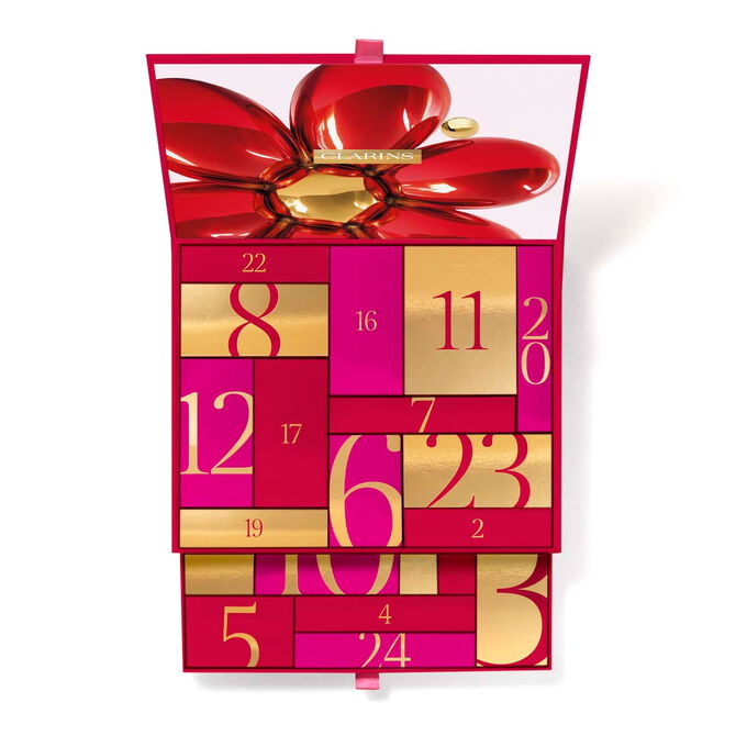 Bo&icirc;te du calendrier de l&rsquo;Avent &eacute;co-con&ccedil;ue, avec un emballage en papier durable, pour le coffret cadeau compte &agrave; rebours de 24&nbsp;jours.