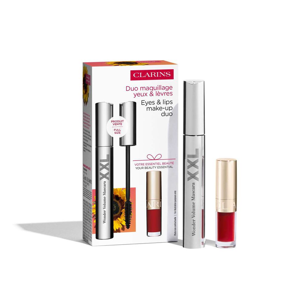 Wonder Volume Mascara XXL - Duo maquillage yeux &amp; lèvres
