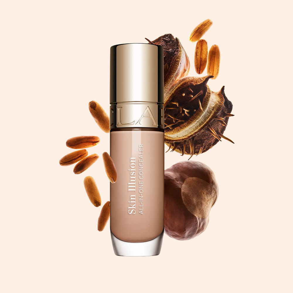 Skin Illusion All-in-One Concealer avec marron d&rsquo;Inde et sucres d&rsquo;avoine pour d&eacute;congestionner les yeux et obtenir un effet tenseur longue dur&eacute;e