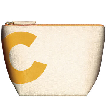 Trousse beauté orange