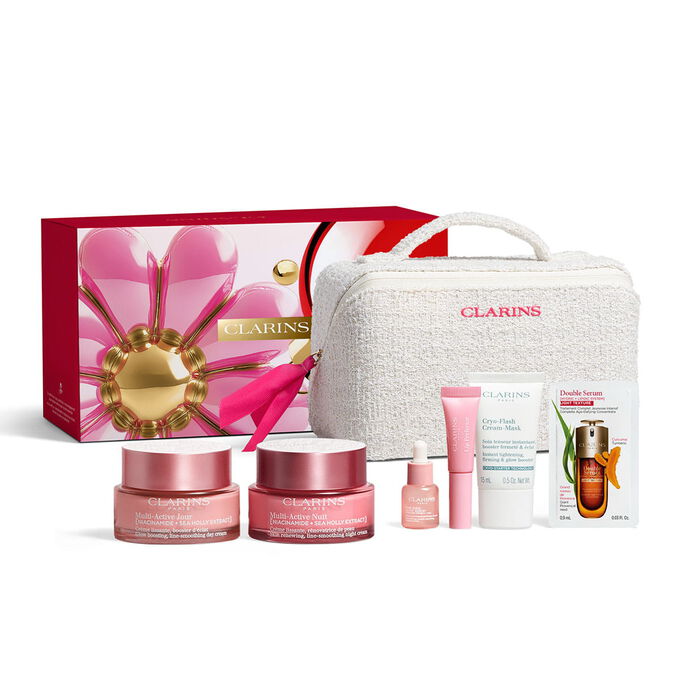 Coffret Routine Jeunesse Jour/Nuit &agrave; la Niacinamide - Multi-Active