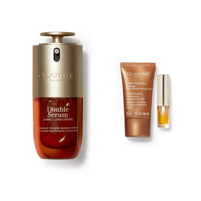 Coffret anti-&acirc;ge et &eacute;clat - Double Serum &amp; Extra-Firming Energy