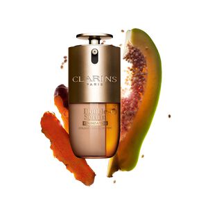 CLARINS DOUBLE SERUM FOND DE TEINT - Fond de Teint S&eacute;rum &Eacute;clat et Hybride