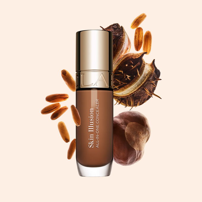 Skin Illusion All-in-One Concealer avec marron d&rsquo;Inde et sucres d&rsquo;avoine pour d&eacute;congestionner les yeux et obtenir un effet tenseur longue dur&eacute;e