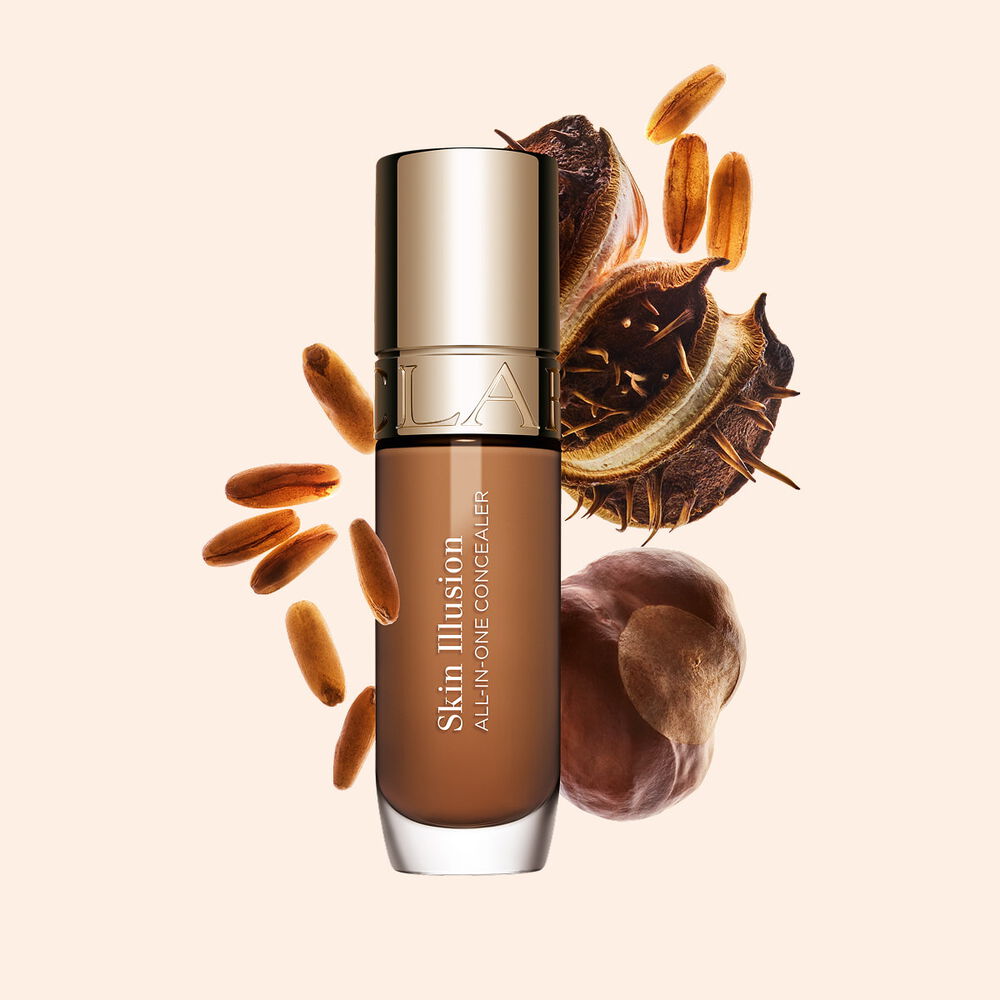 Skin Illusion All-in-One Concealer avec marron d&rsquo;Inde et sucres d&rsquo;avoine pour d&eacute;congestionner les yeux et obtenir un effet tenseur longue dur&eacute;e