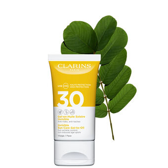 Gel-en-Huile Solaire Invisible Visage UVA/UVB 30