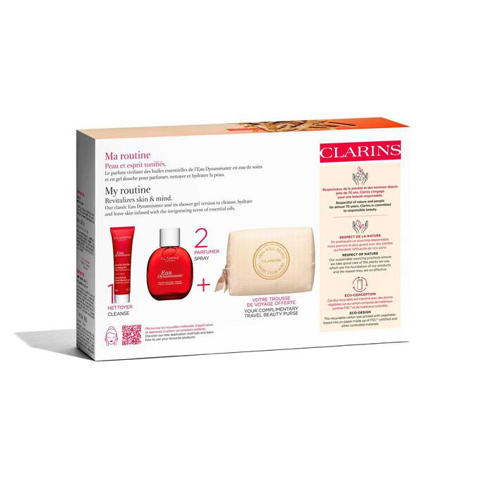 Coffret Eau Dynamisante et Douche Fraiche Eau Dynamisante
