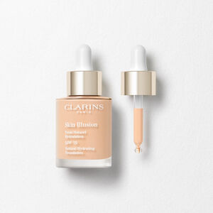 Clarins Skin Illusion Hydrating Foundation fond de teint haute couvrance teinte 100.5W 30 ml