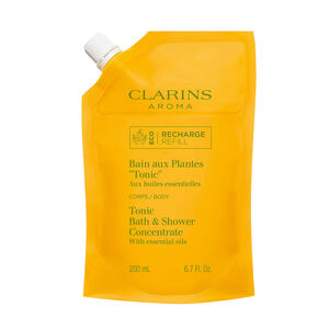 Clarins Gel Douche aux Huiles Essentielles - Bain aux Plantes ''Tonic'' - Recharge