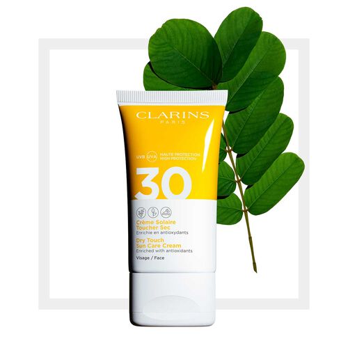 Cr&egrave;me Solaire Toucher Sec Visage UVA/UVB 30