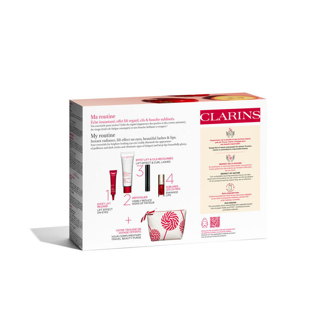 Coffret beauté Lip Comfort Oil et Baume Beauté Eclair