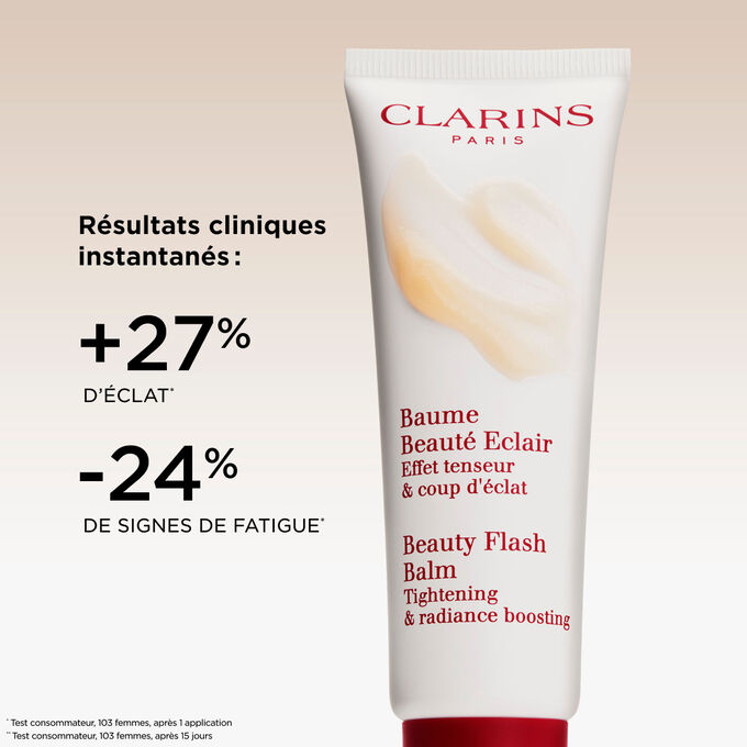 Il a &eacute;t&eacute; cliniquement prouv&eacute; que ce baume tenseur et &eacute;clat pour le visage r&eacute;duit visiblement les rides et redonne de l&rsquo;&eacute;clat &agrave; votre peau.