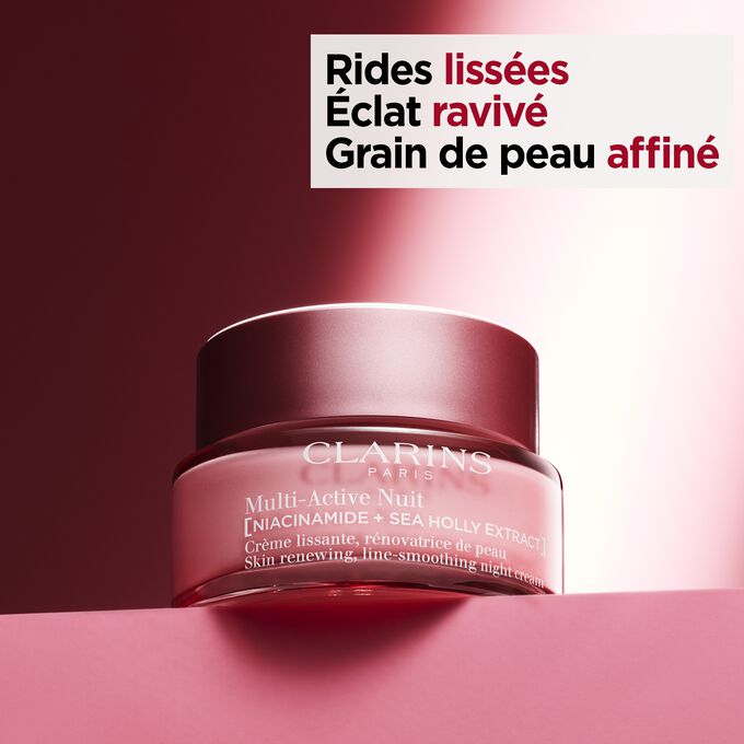 Crème De Nuit à La Niacinamide 50 Ml - 100% Naturelle, Pour Tous Types De Peau, Fabriquée En France