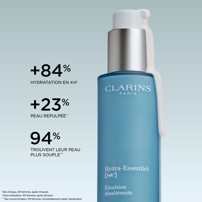 Cette &eacute;mulsion hydratante et repulpante pour le visage am&eacute;liore l&rsquo;hydratation et l&rsquo;&eacute;clat de la peau, avec des r&eacute;sultats cliniques prouv&eacute;s.