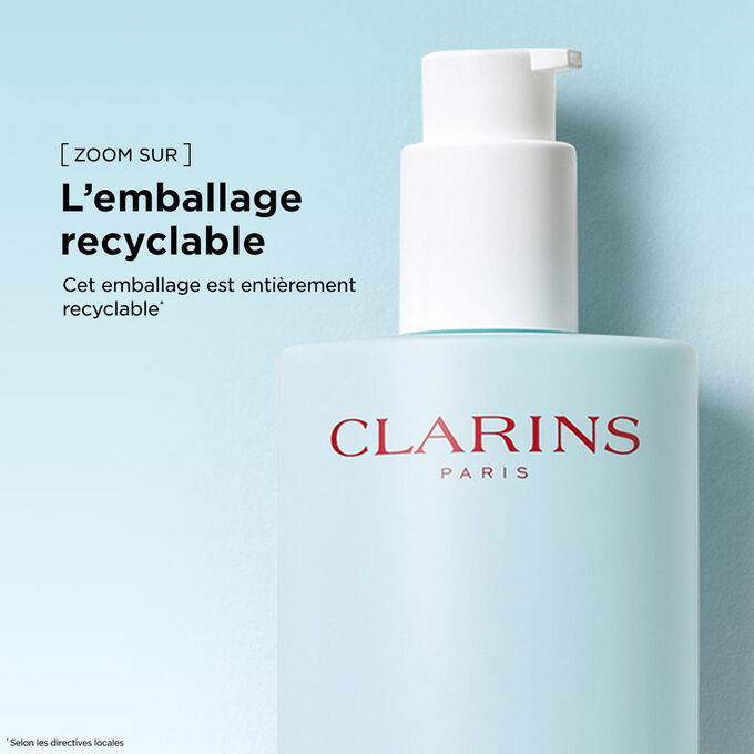Ce lait corporel hydratant et lissant est pr&eacute;sent&eacute; dans un emballage circulaire enti&egrave;rement recyclable et respectueux de l&rsquo;environnement.