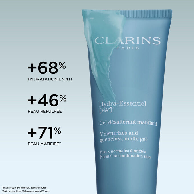 Ce gel hydratant repulpant pour le visage am&eacute;liore l&rsquo;hydratation et l&rsquo;&eacute;clat de la peau, avec des r&eacute;sultats cliniques prouv&eacute;s.