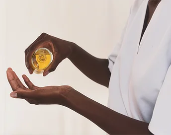 L’esthéticienne Clarins