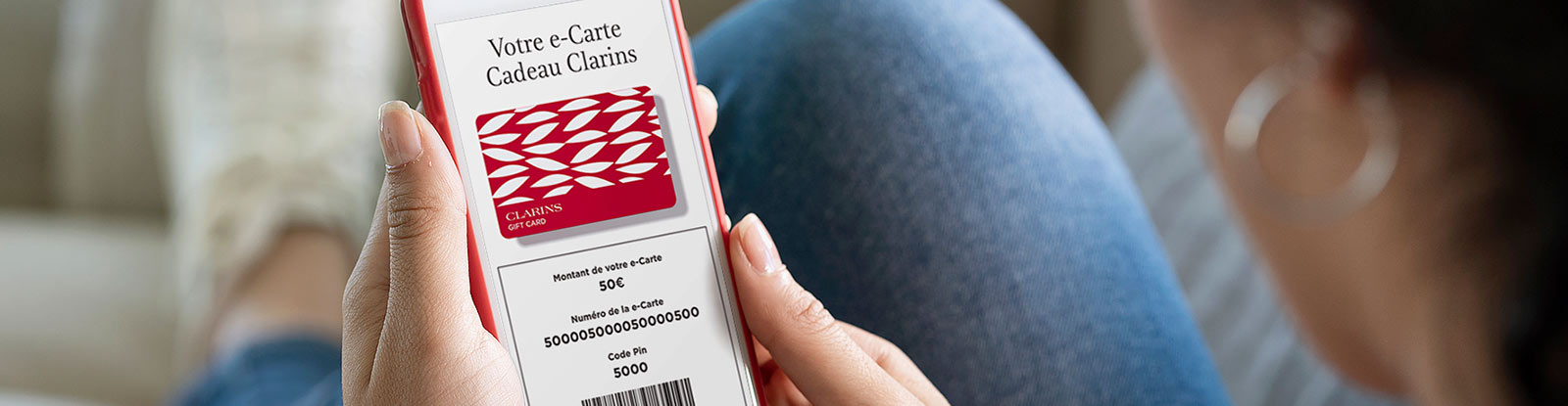 Carte Cadeau Clarins