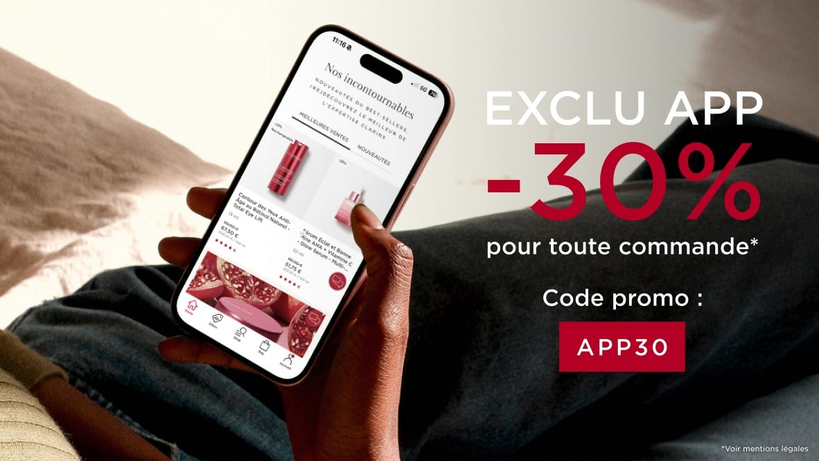 Application Clarins