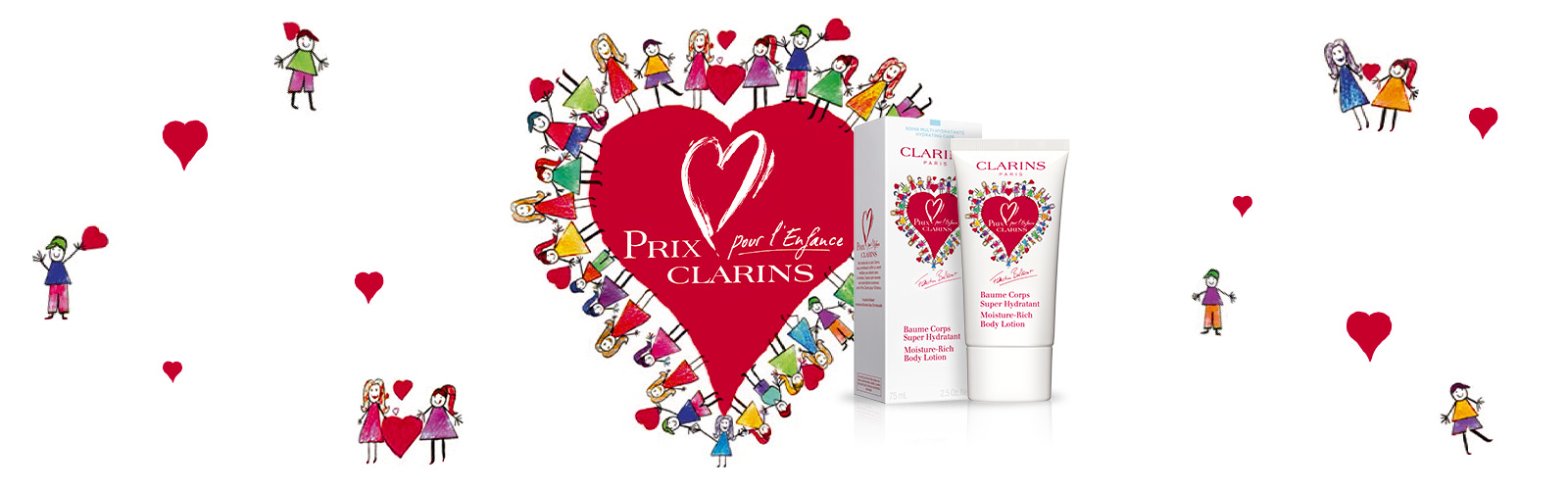 Le Prix Clarins pour l'enfance