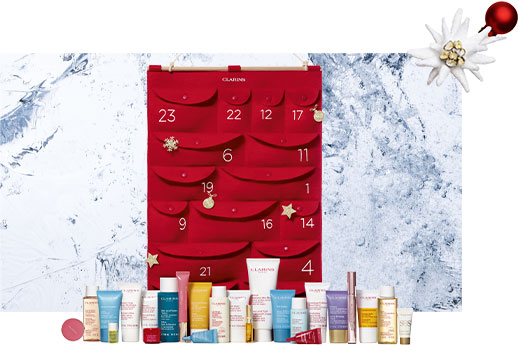 Calendrier de l'avent Clarins