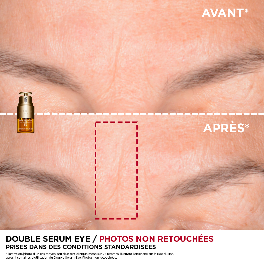 Photo avant et après l'utilisation du produit