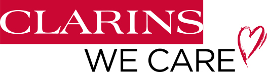clarins we care logo