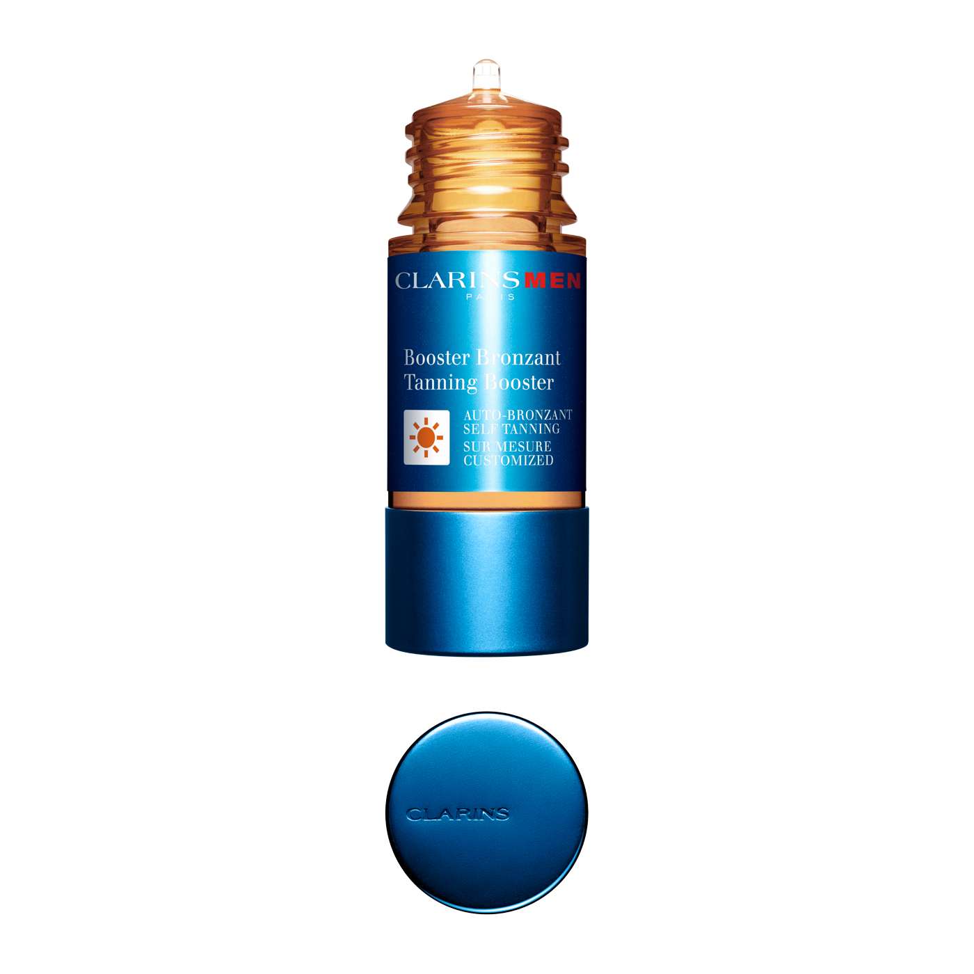 ClarinsMen Booster Bronzant, Autobronzant pour Homme - Clarins