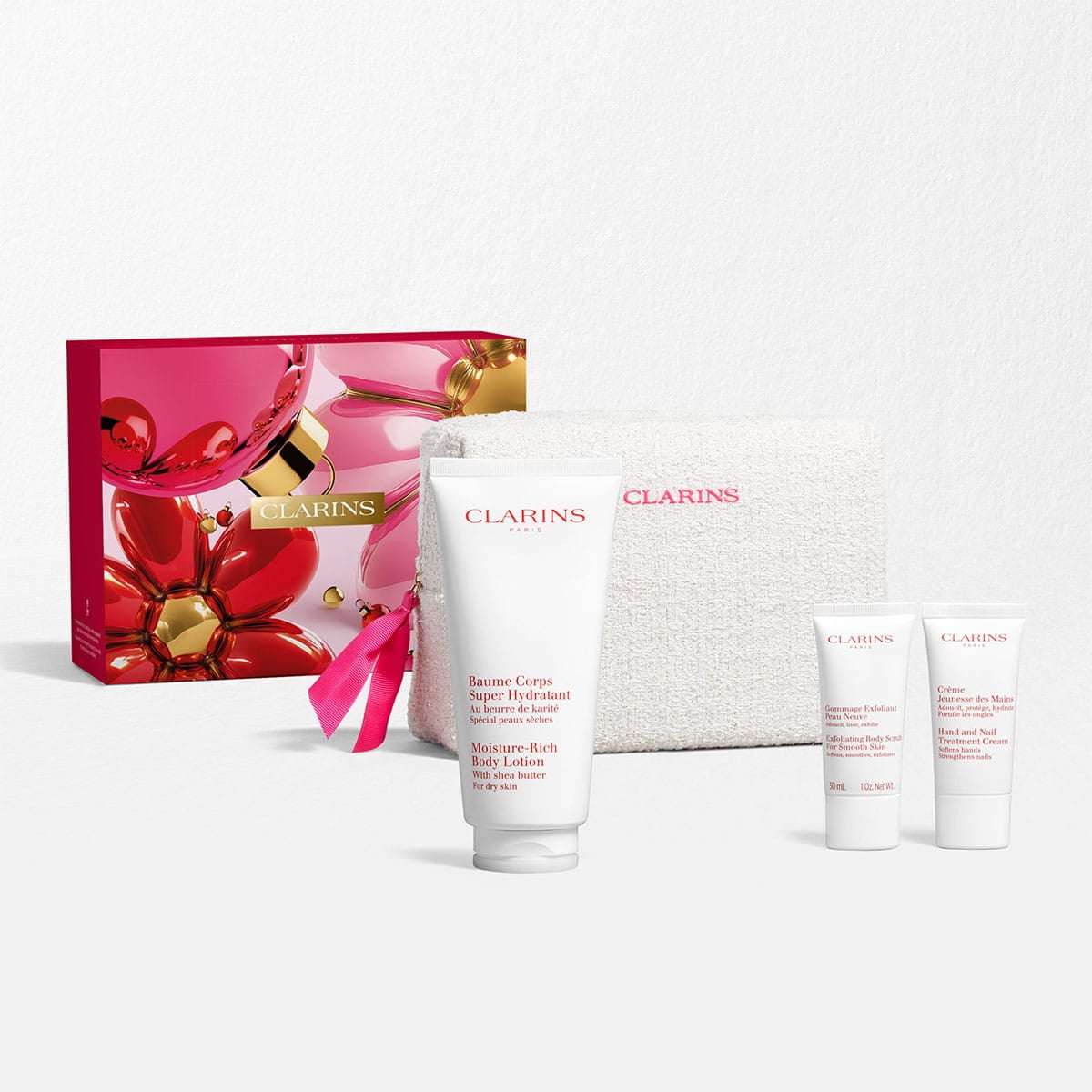Coffret Soin Corps Hydratant &amp; Exfoliant
