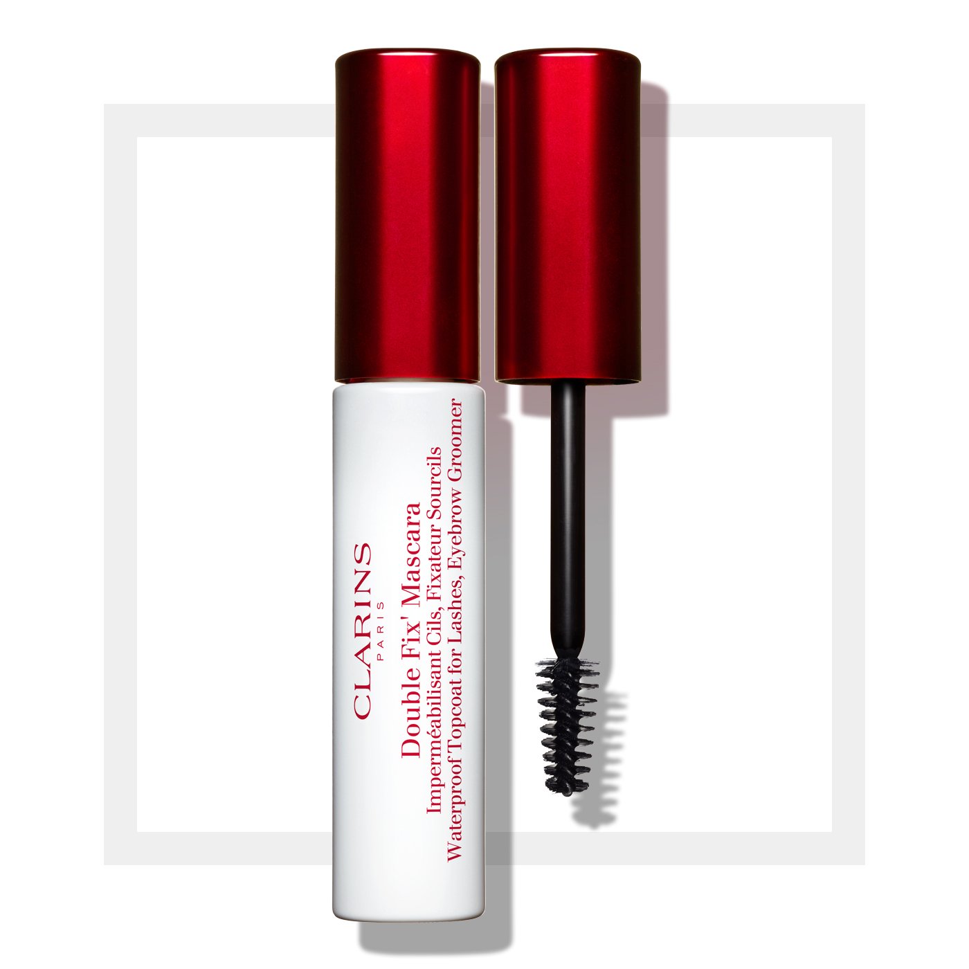 Double Fix' Mascara Transparent, Invisible et Waterproof Clarins