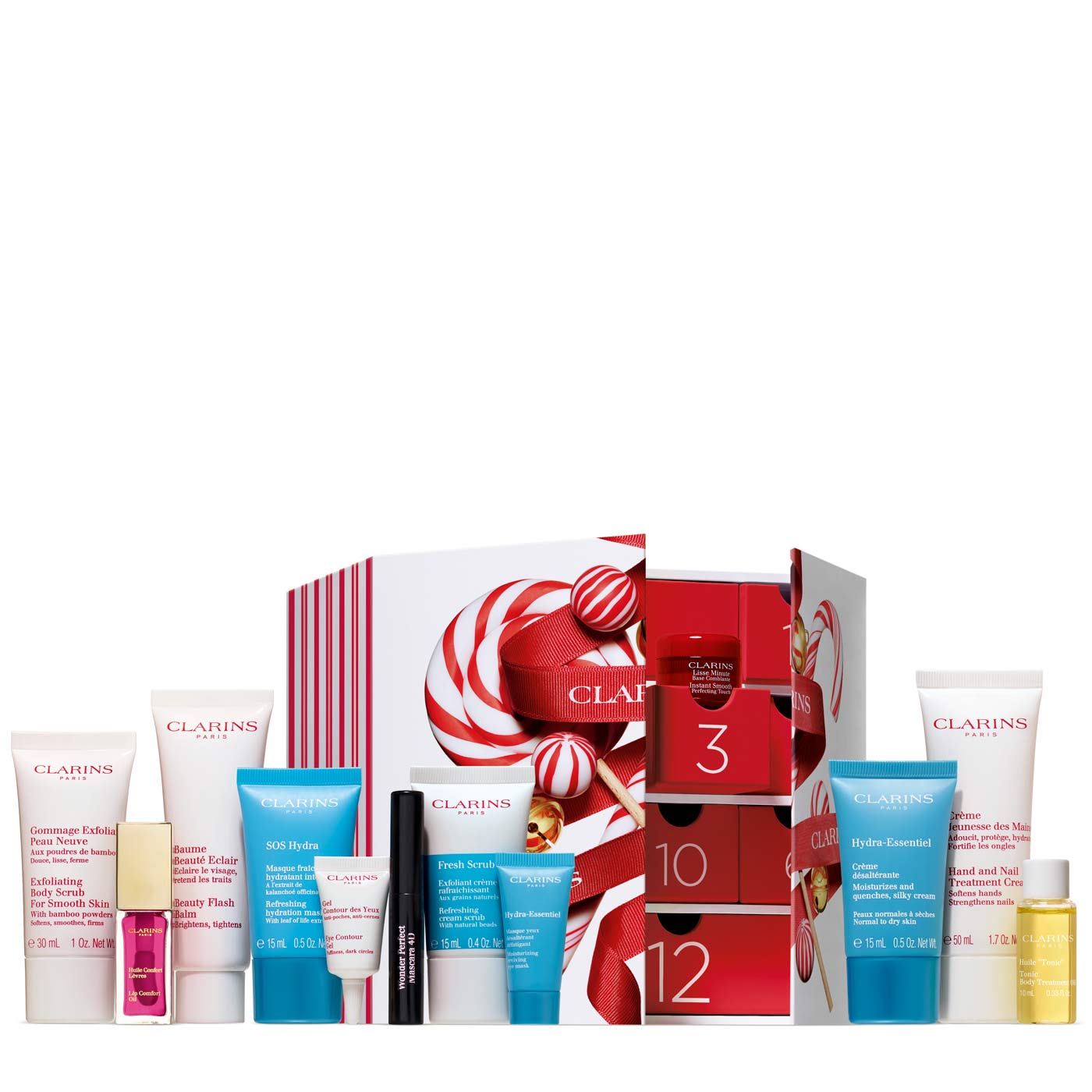 Calendrier Avent Clarins 2022
