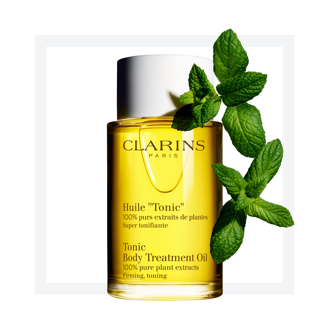 Huile Tonic - huile anti vergeture grossesse - Clarins