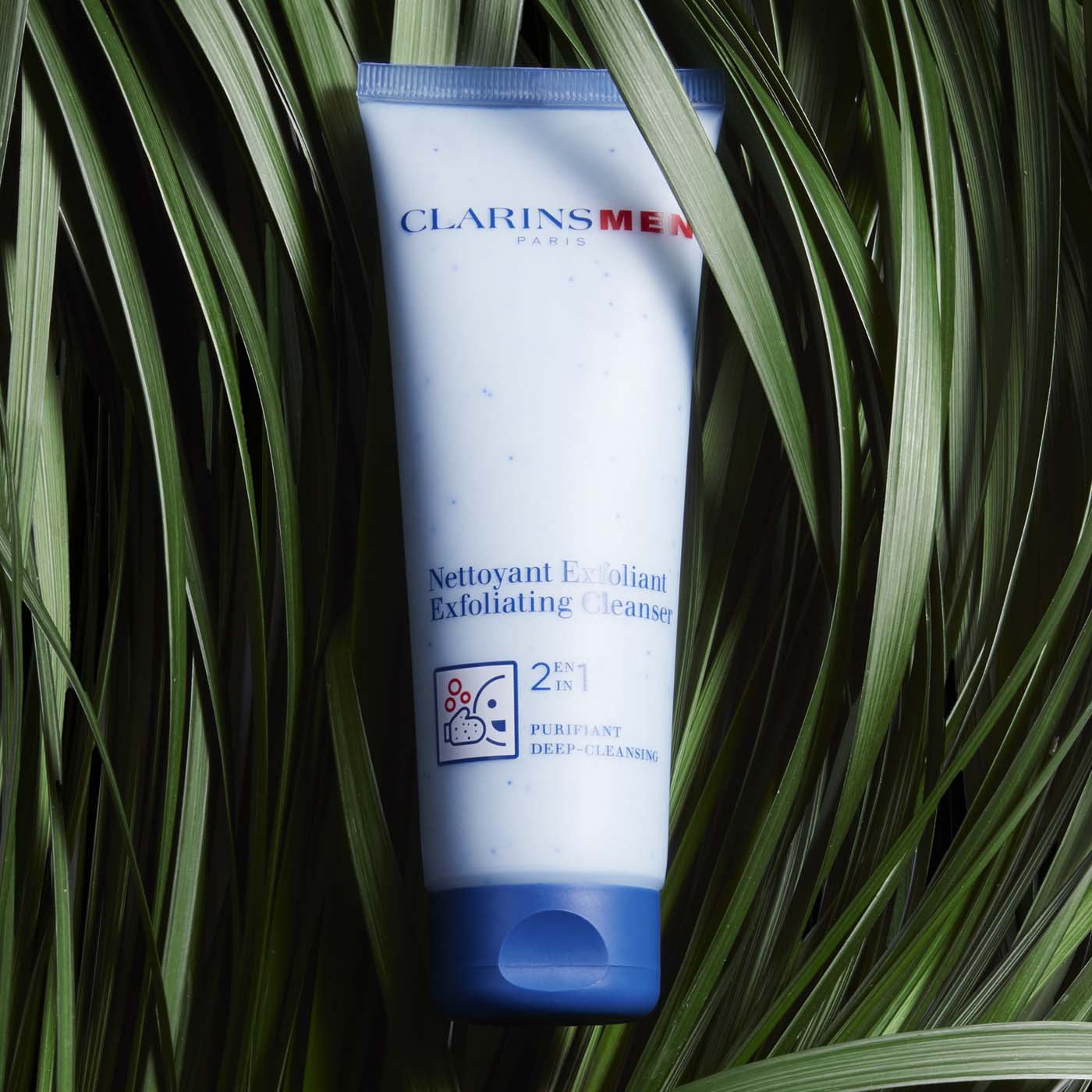 Nettoyant Exfoliant ClarinsMen gel moussant Clarins