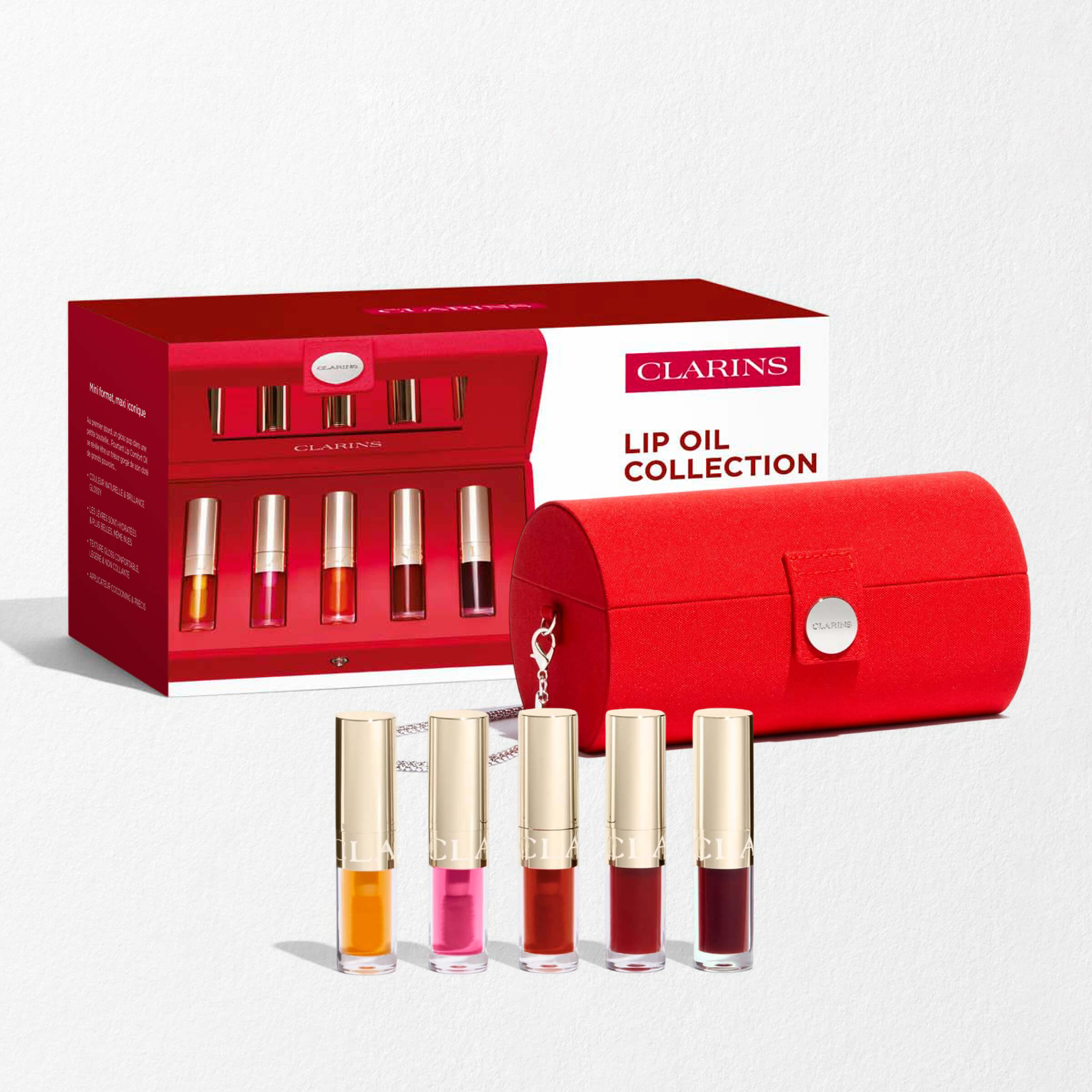 Coffret Collection Lip Comfort Oil - Huiles L&egrave;vres Nutrition