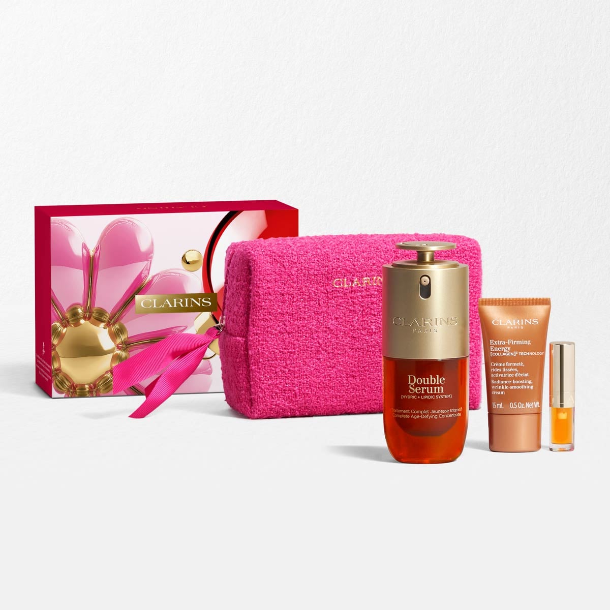 Coffret anti-&acirc;ge et &eacute;clat - Double Serum &amp; Extra-Firming Energy