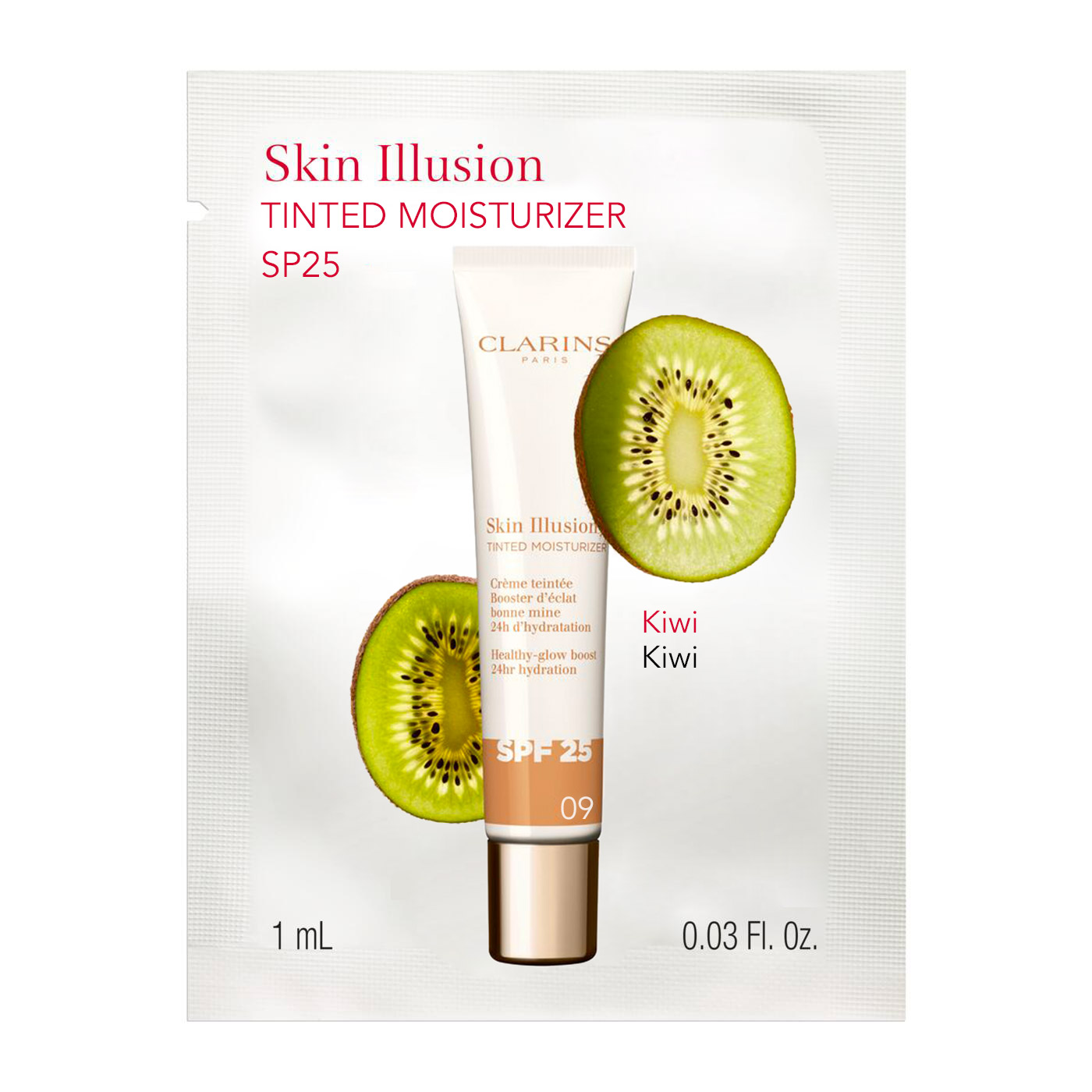 Skin Illusion Tinted Moisturizer SPF 25 09 1ml
